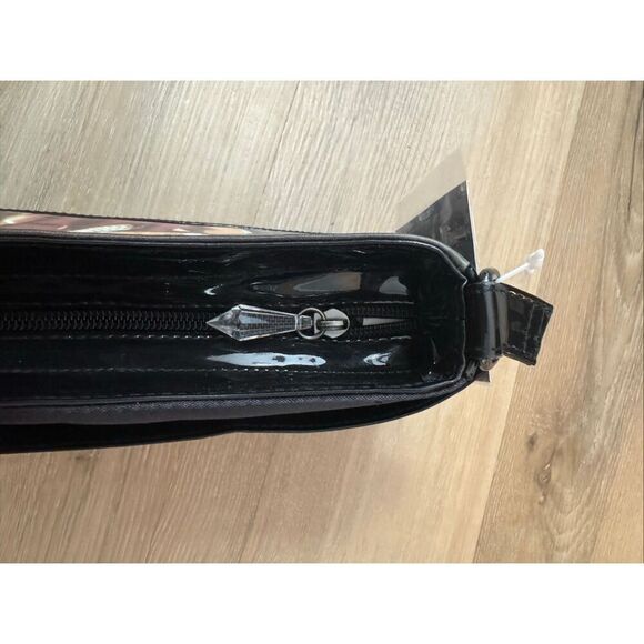 Vintage Breakfast At Tiffany’s Purse Audrey Hepburn Black Vinyl 2004 Shoulder - Picture 6 of 6